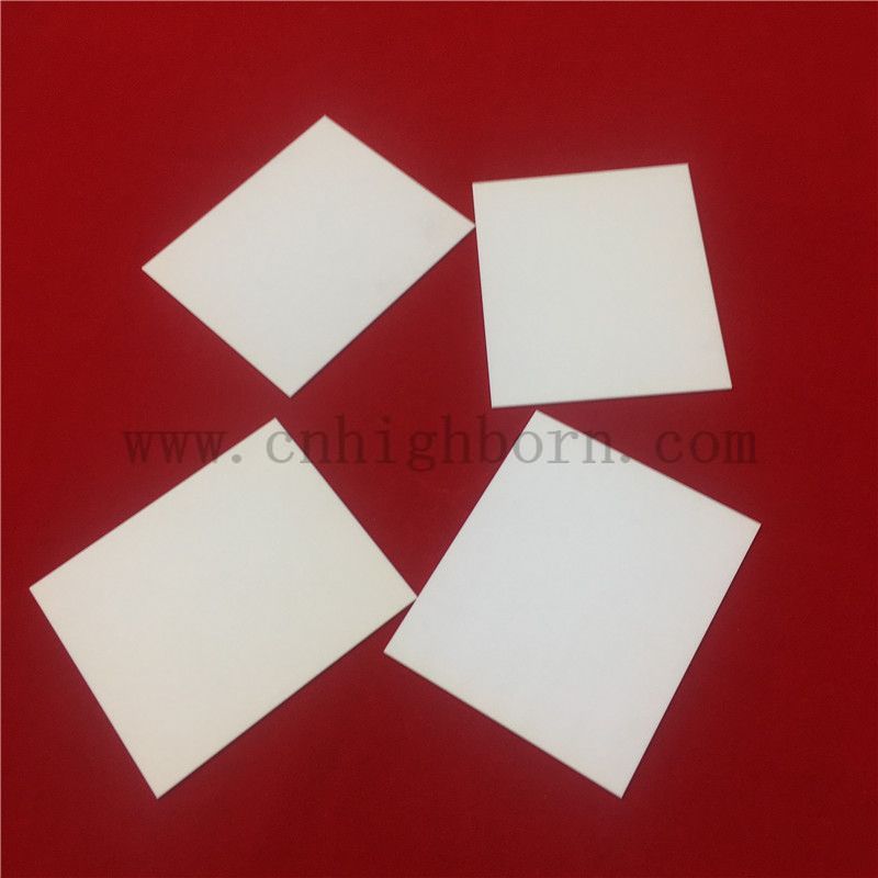 Polerowanie 95% 99% podłoża glinu AL2O3 Płyta ceramiczna