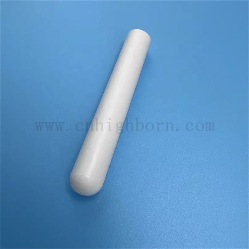 Wysoka czystość 99,7% One End Zamknięte rury azotku boru HPBN Rurka ceramiczna
