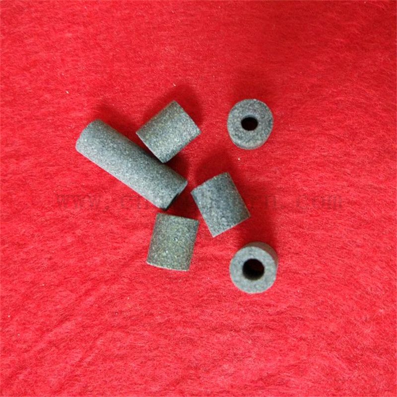 Dostosowany silikonowa rura filtra z węglikiem silikonowym Regulowana porowatość porowata rura ceramiczna