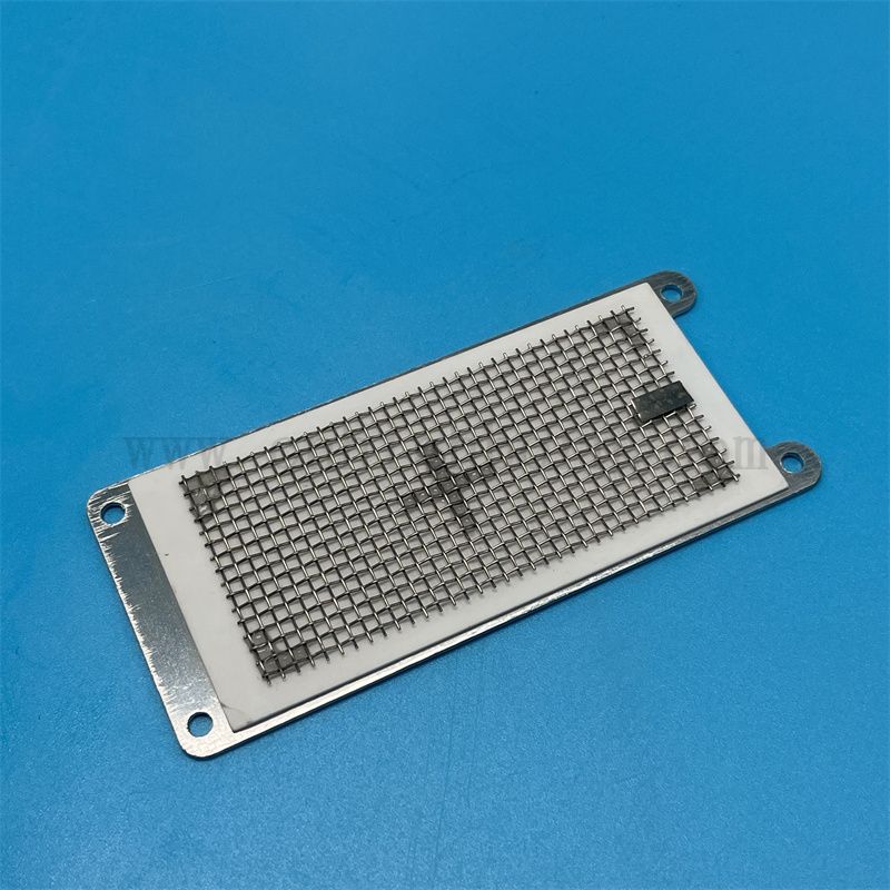 Metalowy sitodruk arkusz ozonu aluminiowa ceramiczna płytka wyjściowa O3