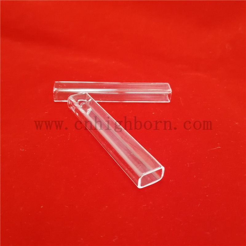 kwadratowa rurka kwarcowa