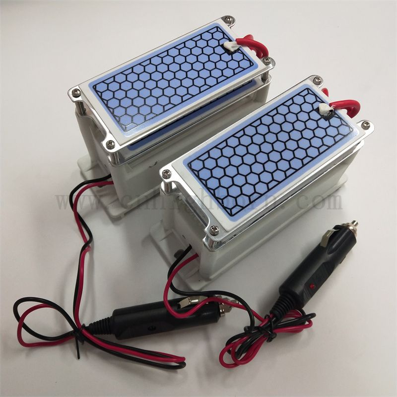 12 V 10 g/H Zestaw generatora ozonatora moduł Ozonator z wtyczką zapalniczkową papierosową w połączeniu