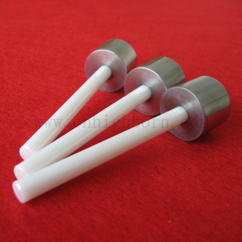 Ceramiczny tłok tłokowy o wysokiej precyzji cyrkonu z metalową częścią