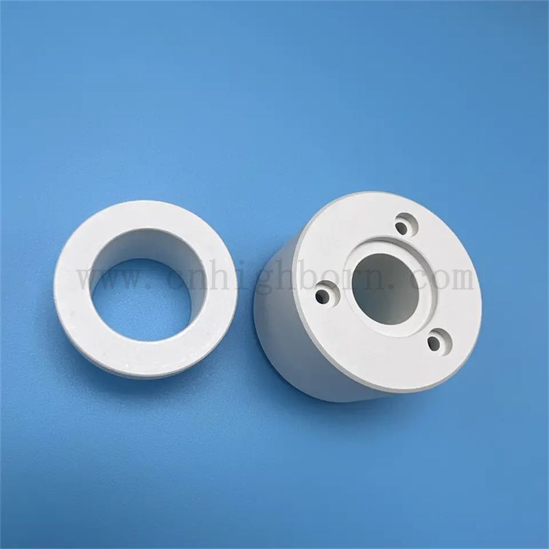 Dobra izolacja azotek azotku ciepła Koło izolacji 99% BN Ceramiczny Pierścień Uszczelnia