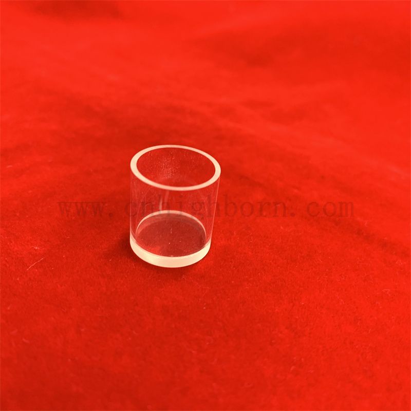 Spektrofotometr laboratoryjny UV ultrafioletowa transmitancja optyczna komórka przepływowa kwarcowa kuwetka szklana do analizatora chemicznego