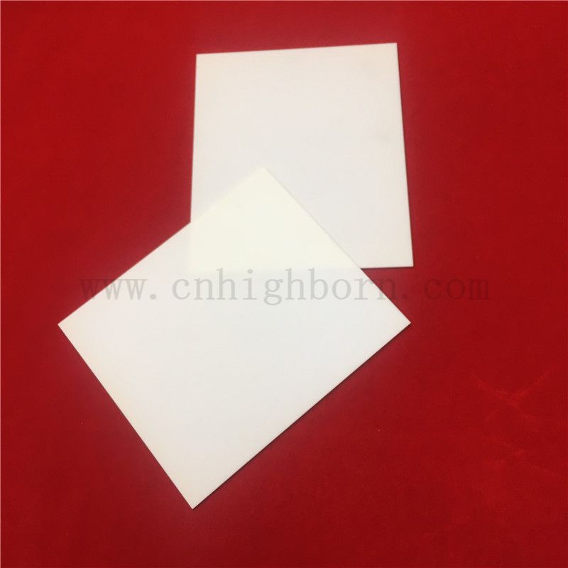 Polerowanie 95% 99% podłoża glinu AL2O3 Płyta ceramiczna