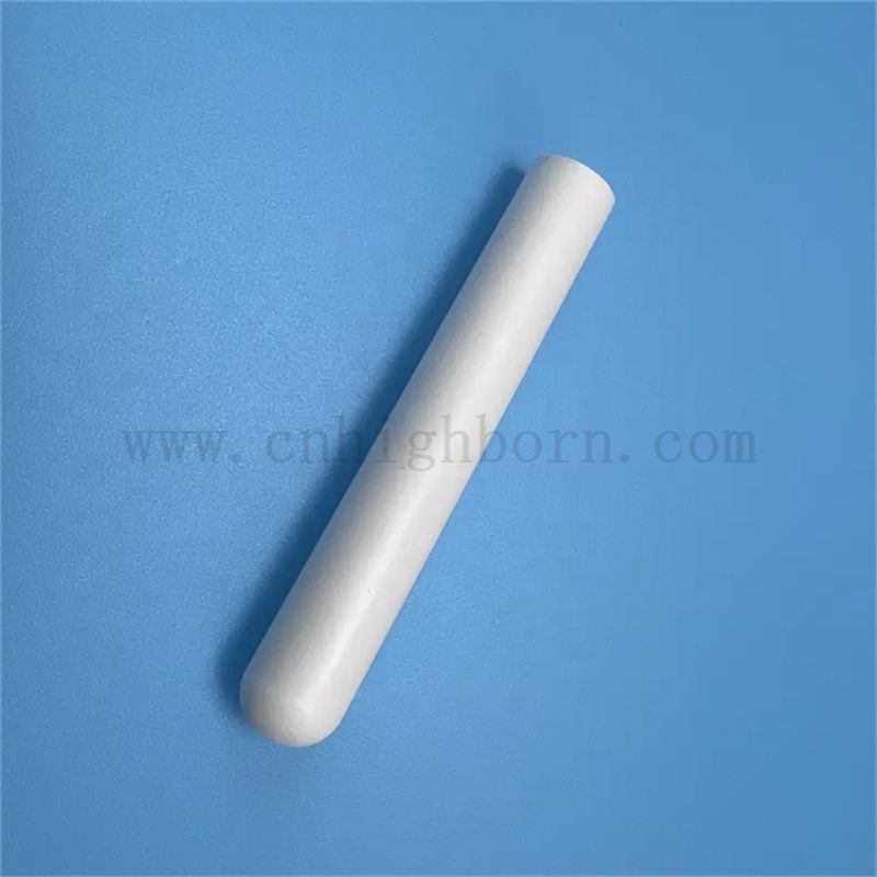 Wysoka czystość 99,7% One End Zamknięte rury azotku boru HPBN Rurka ceramiczna
