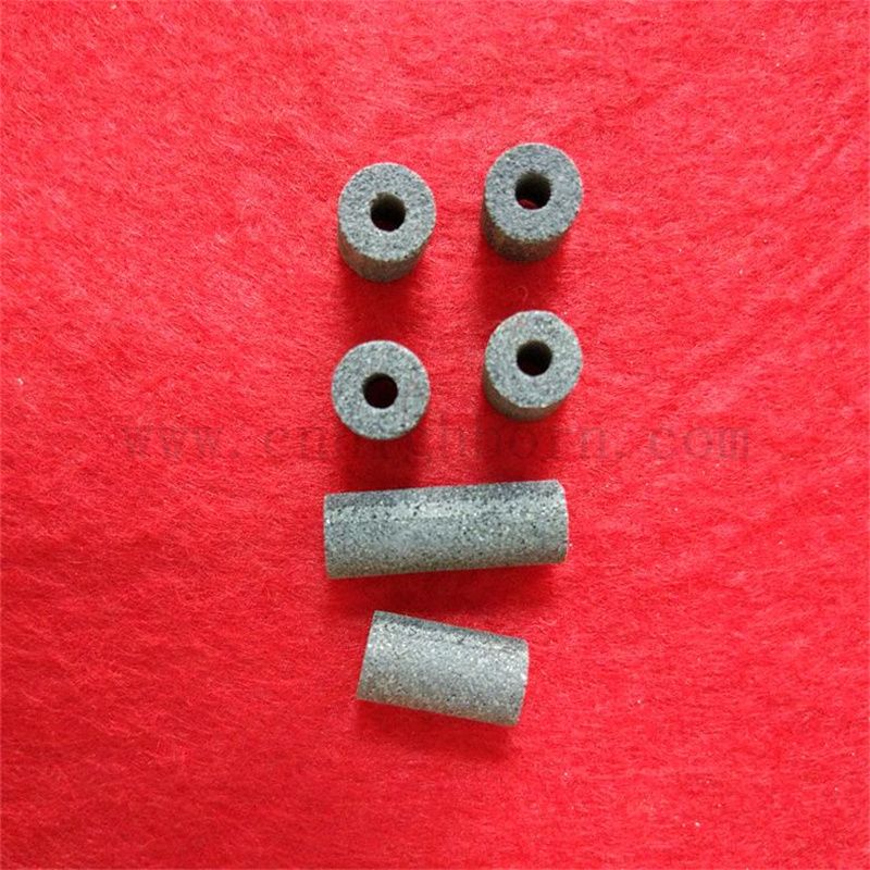 Dostosowany silikonowa rura filtra z węglikiem silikonowym Regulowana porowatość porowata rura ceramiczna