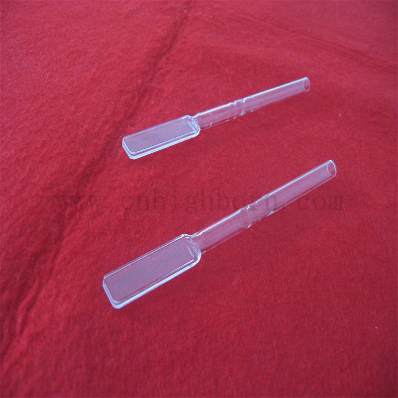 Dostosowane przezroczyste kwarcowe komórki przepływowe UV widzialny spektrofotometr mikro kwarcowa kuweta