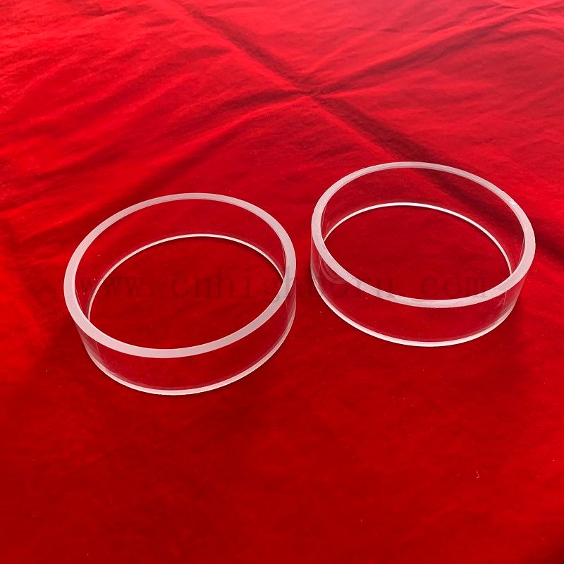 Clear Spited Silica Quartz Glass Izolacja Kolinel dla przemysłu 