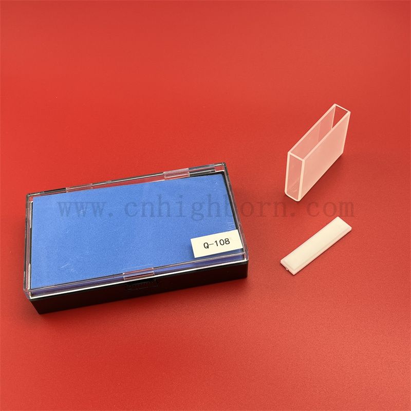 Laboratoryjna pula próbek próbek dwukanałowy Kuwetka 17,5 ml Q/G108 Kochałka szklana