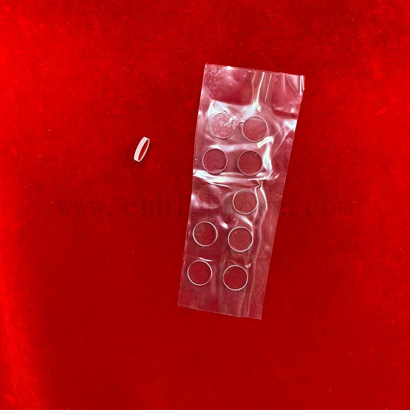 Okno widzenia optycznego kwarcowego o wysokiej temperaturze o wysokiej transmitancji