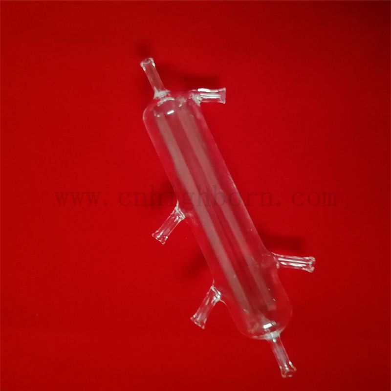 Konfigurowalne o wysokiej czystości przezroczyste kwarcowe szklane trawienie rurka piroliza stopioną krzemionkę rurkę z krzemionką