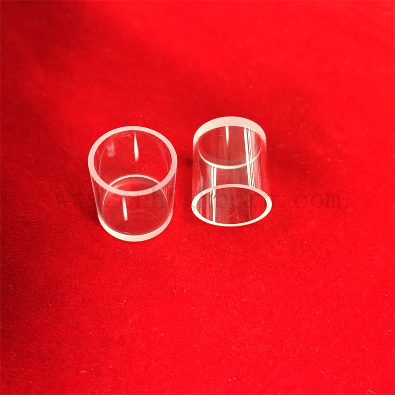 Spektrofotometr laboratoryjny UV ultrafioletowa transmitancja optyczna komórka przepływowa kwarcowa kuwetka szklana do analizatora chemicznego