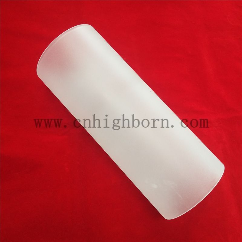 Mleczna rura kwarcowa