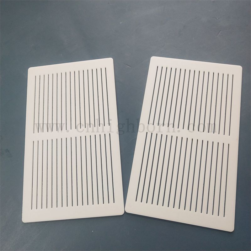 Dostosowywany wysoko precyzyjna płyta Macor Machinable szklana arkusz ceramiczny do izolacji próżniowej