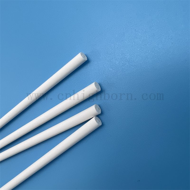 99% rurka tlenku magnezu MGO Ceramiczne rurki izolacyjne pręty dla 2 otworów 4 otwory