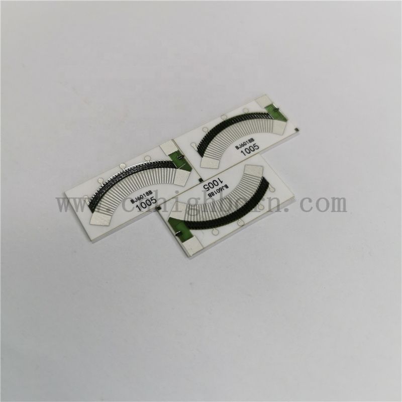 PCB wielowarstwowy detektor poziomu motoryzacyjnego 96% glinu ceramiczny czujnik paliwa gruby obwód filmowy