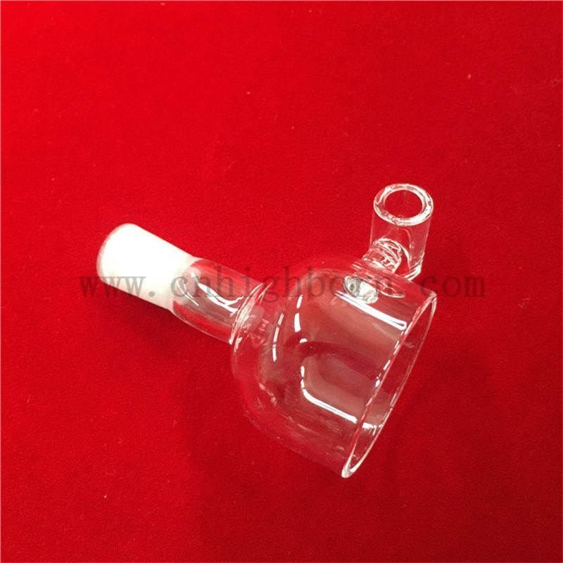 Miska o wysokiej czystości Opór ciepła kształt czysty kwarcowy szklany banger