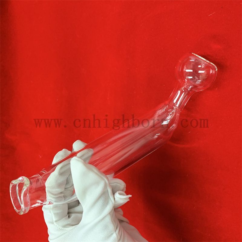 Dostosowany przezroczystą rurę krzemionkową odporność na ciepło przezroczystą ekstrakcję tłuszczu kwarc szklany rurka szklana