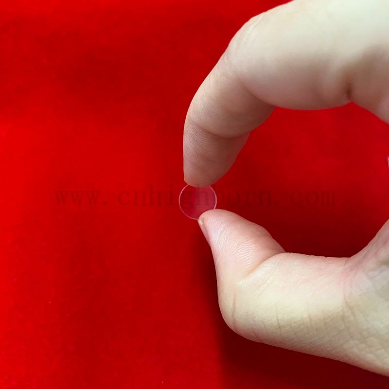 Okno widzenia optycznego kwarcowego o wysokiej temperaturze o wysokiej transmitancji