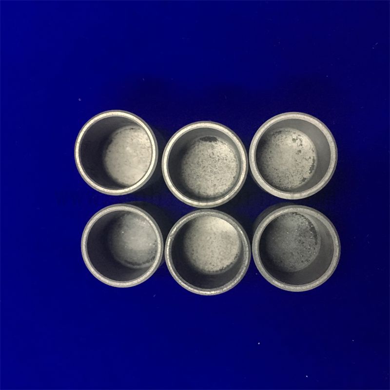 Wykończenie silikonowego węglika tygla pasta papierosowy Sic