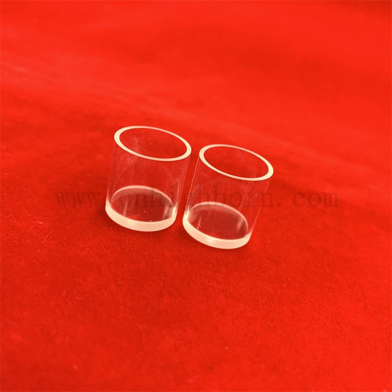 Spektrofotometr laboratoryjny UV ultrafioletowa transmitancja optyczna komórka przepływowa kwarcowa kuwetka szklana do analizatora chemicznego