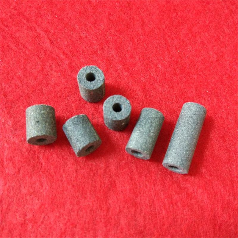 Dostosowany silikonowa rura filtra z węglikiem silikonowym Regulowana porowatość porowata rura ceramiczna