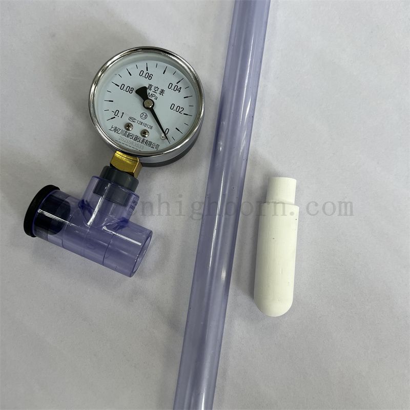 Tensjometowa gleba porowata rura sondy ceramicznej glinu z miernikiem próżniowym