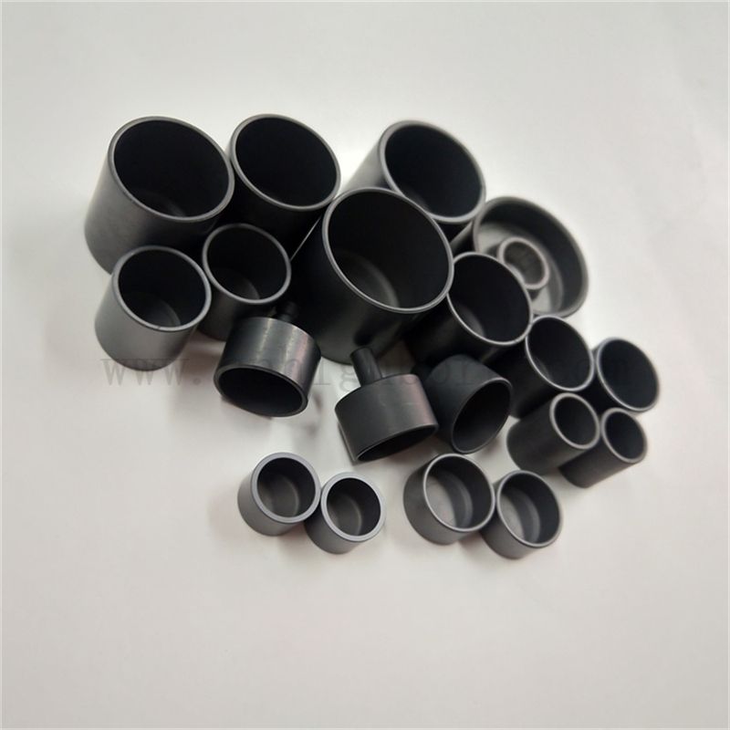 Ogrzewany krzem w wysokiej temperaturze doniczka do gętna węgla SSIC Ceramiczna kubek