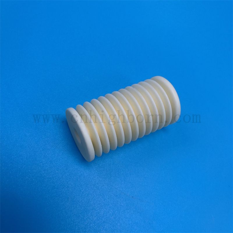 Wysoka jakość 95% AL2O3 Roller Alumina Ceramiczne maszyny tekstylne Zastosowano