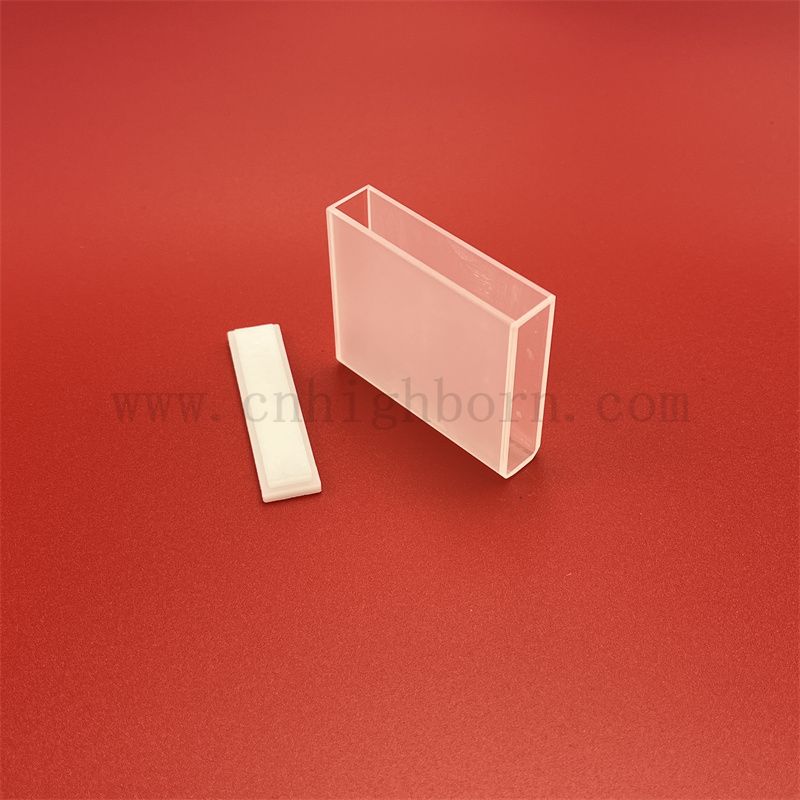 Laboratoryjna pula próbek próbek dwukanałowy Kuwetka 17,5 ml Q/G108 Kochałka szklana