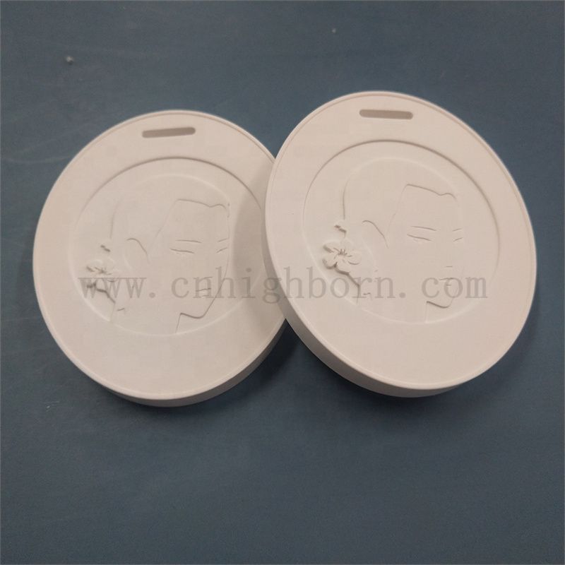 Konfigurowalny wzór Hanglable Używanie samochodu gips aromat dyfuzor porowata ceramiczna płyta ceramiczna