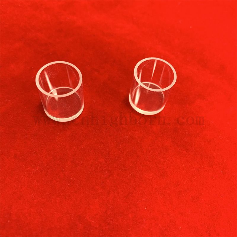 Spektrofotometr laboratoryjny UV ultrafioletowa transmitancja optyczna komórka przepływowa kwarcowa kuwetka szklana do analizatora chemicznego