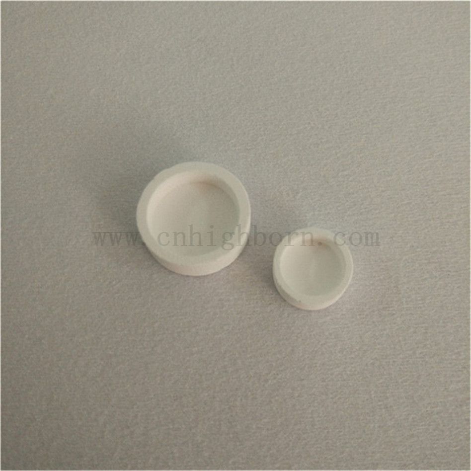 Ogniotrwałe ceramiczne tygiel tlenku Magesia Cylindryczny tygla MGO