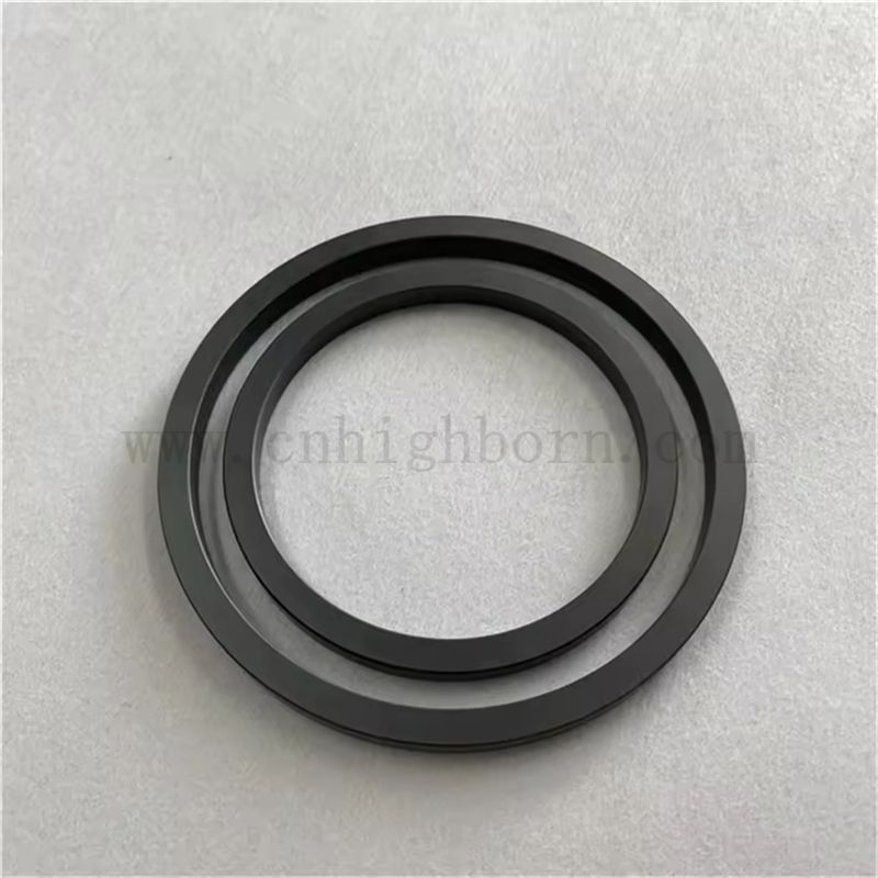 Zużycie odporności na pierścień ssic silikon z węglikiem ceramiczny pierścień uszczelniający