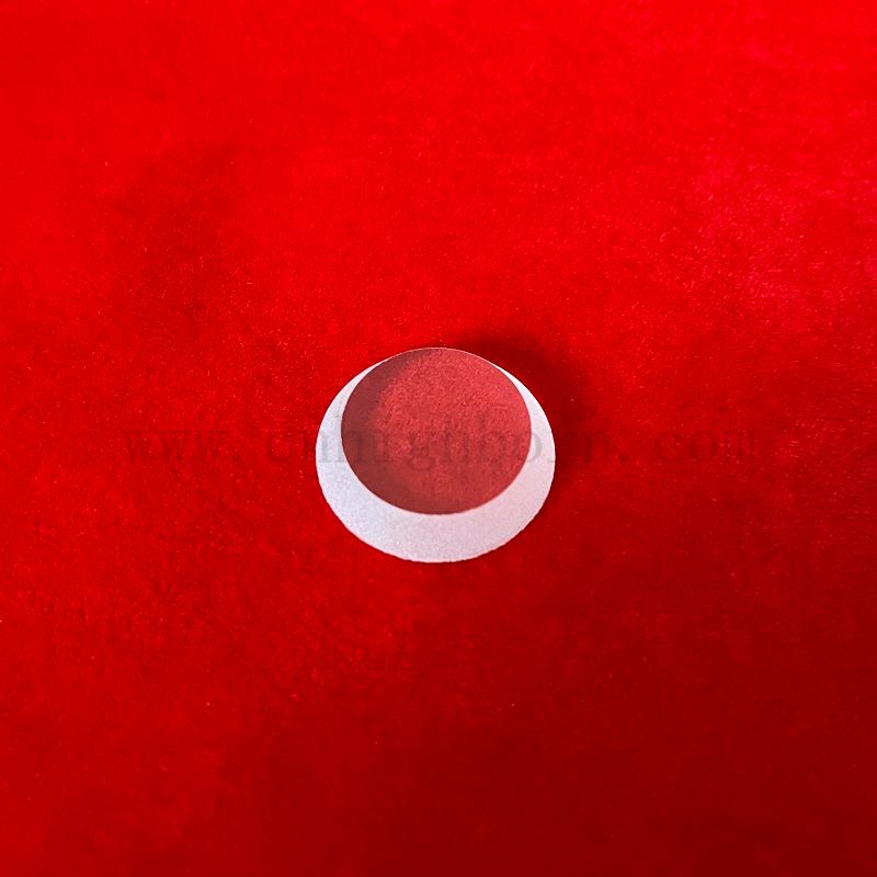 Okrągłe okrągłe kwarcowe soczewki do latarki