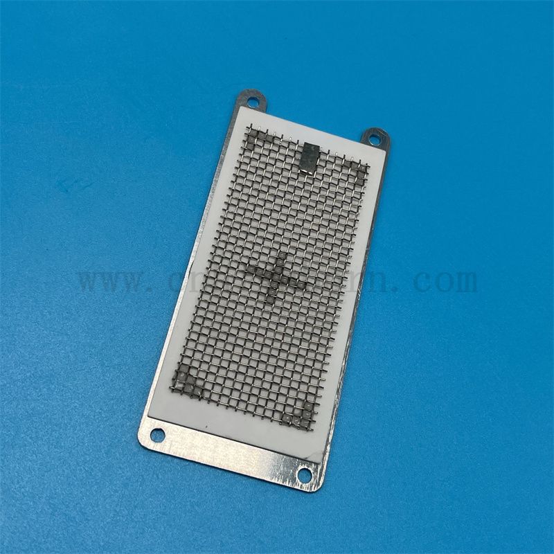 Metalowy sitodruk arkusz ozonu aluminiowa ceramiczna płytka wyjściowa O3