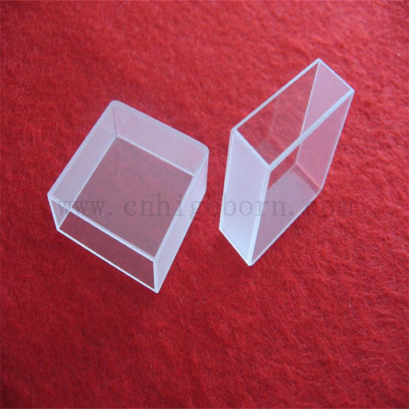 Laboratorium 10 mm spektrofotometr kwarc Kuwetka 3,5 ml szklana kuweta optyczna