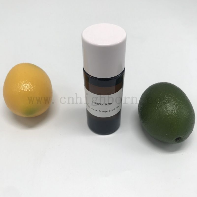 Sok z cytryny pomarańczowy czarna guma skoncentrowane owoce smakowe zapach zapachowy esencja