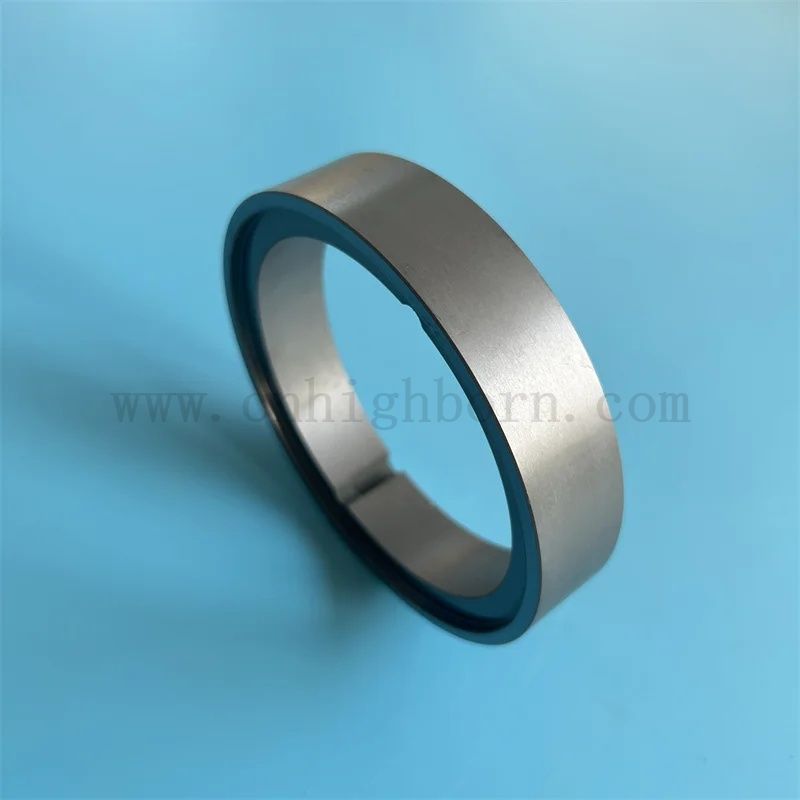 Izolator krzemowy krzak z węglikiem krzemowy spiekany czarny pierścień ceramiczny