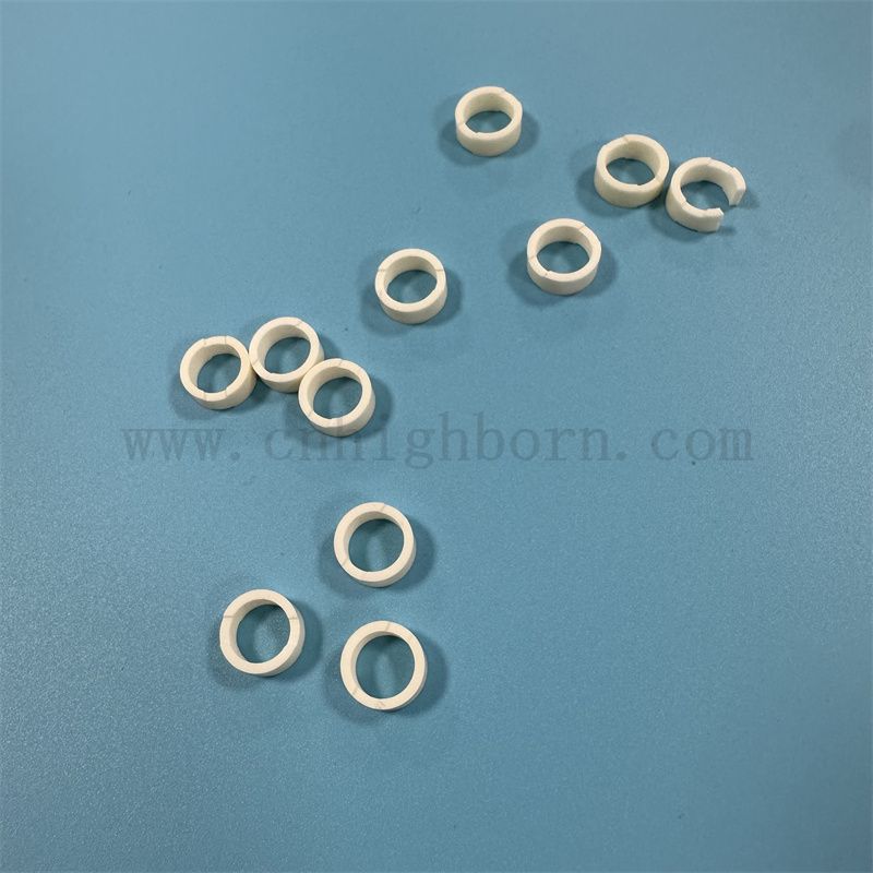 Dostosowany 95% pierścień ceramiczny ALUMINA AL2O3 Ceramiczna uszczelka uszczelniająca