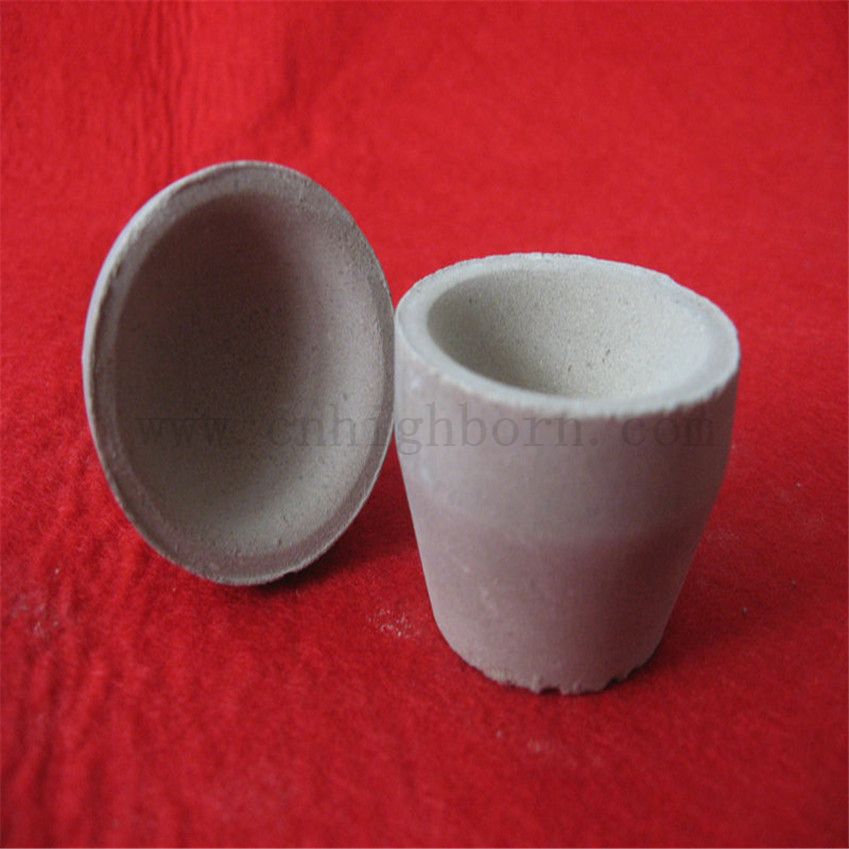 Dostosowany ogniotrwały test przeciwpożarowy MGO Ceramiczny tygla do topnienia GLOD