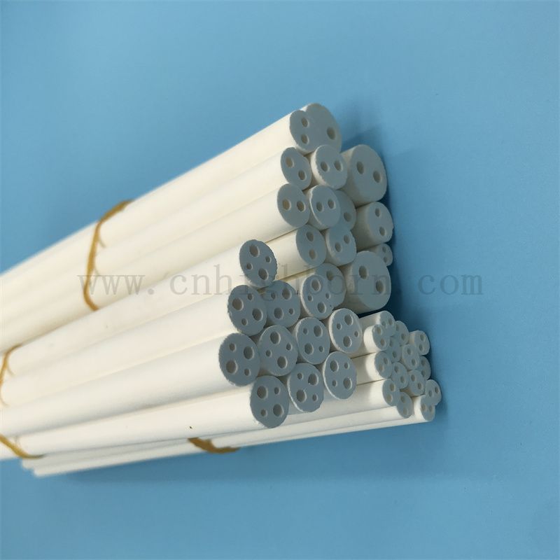 2-dołkowa rurka MGO 99% rdzeń rdzeniowej tlenku magnezu rdzeń izolacyjny