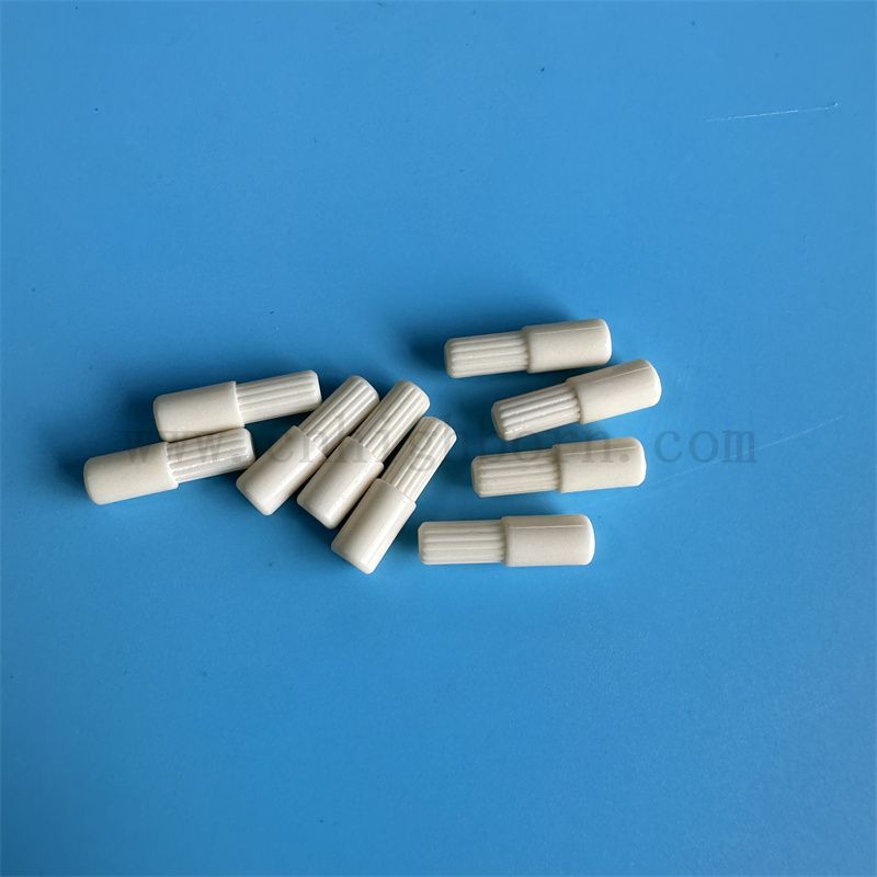 Dostosowane wysokie precyzyjne izolacje 99% AL2O3 Alumina Ceramic Rode