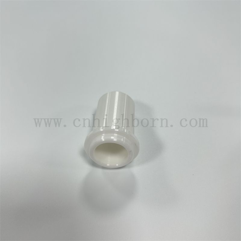 Odporność na zużycie przemysłowe białe cyrkonowe ceramiczne usta Ssanie dysz precyzyjna dysza ceramiczna/cyrkonowa część ceramiczna