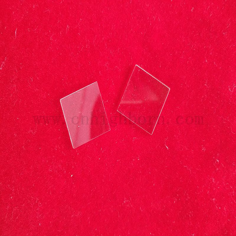  Kwadratowy kwarcowy kwarcowy arkusz kwarcowy kwarcowy o wysokiej transformacji dla instrumentów optycznych