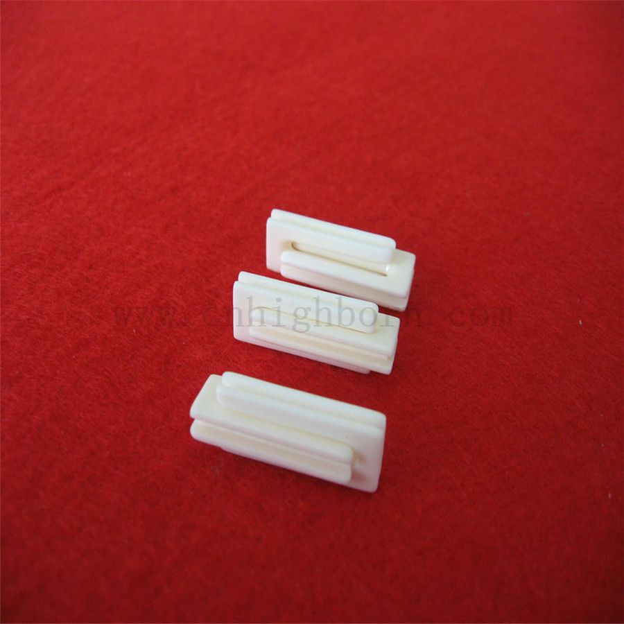 Niestandard 99% AL2O3 Alumina Ceramic Slit Guide for Textile Machinery