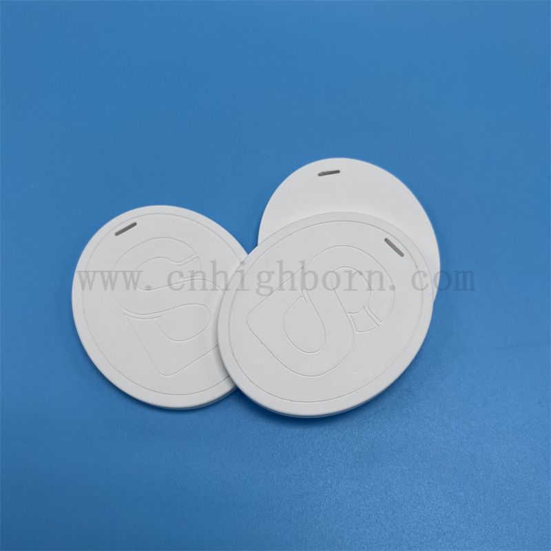 Dostosowane pojedyncze logo gips aromat wisząca ceramiczna ceramiczna część zapachowa część zapachowa