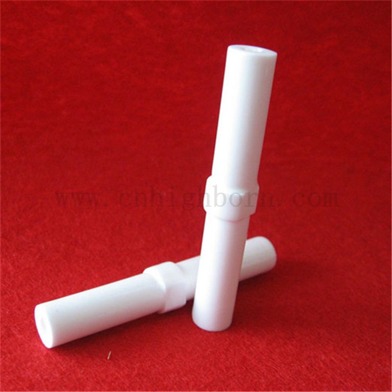 Powierzchniowa szklanka elektrody glinu rura zapłonowa Izolator AL2O3 ceramiczna rura zapłonowa